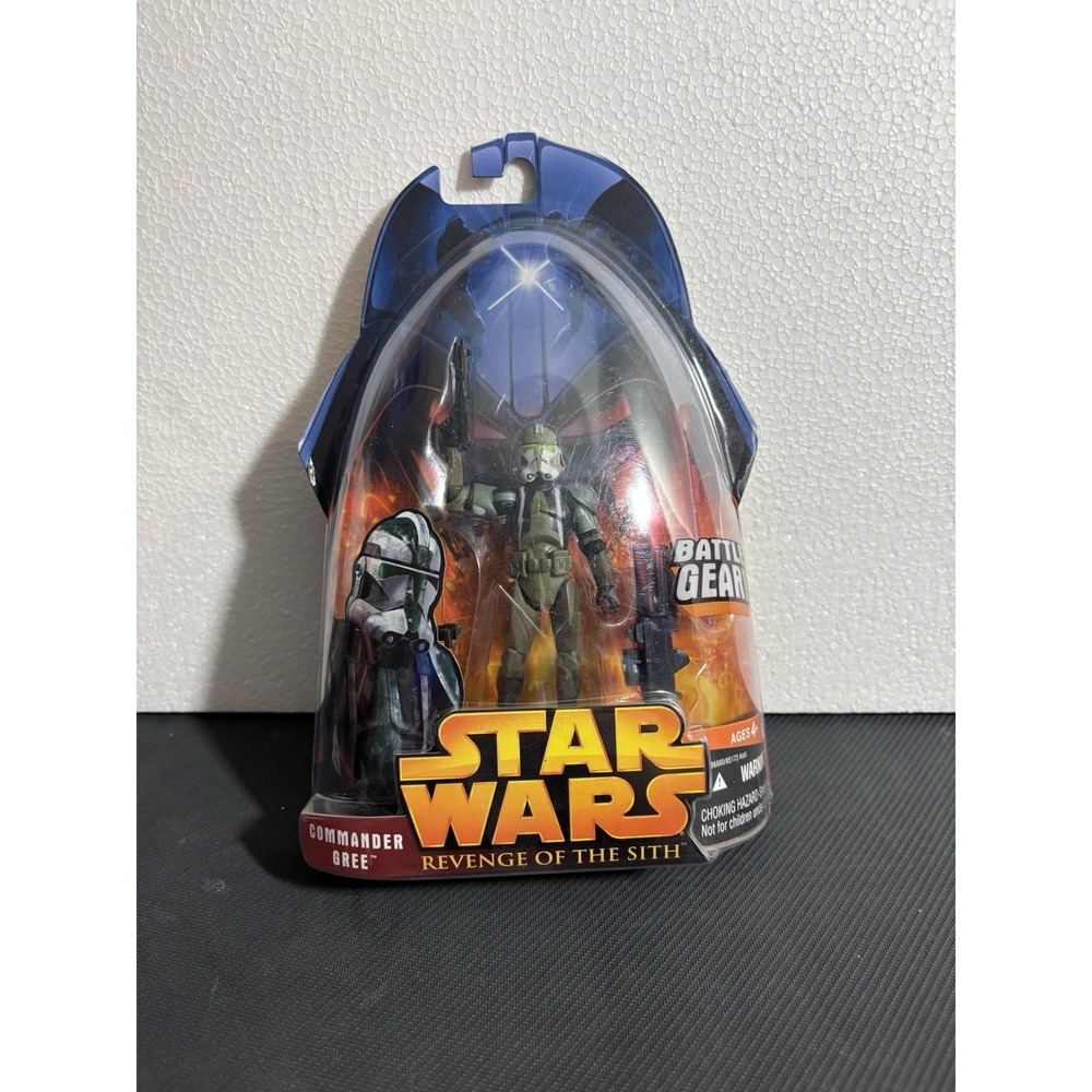 Star Wars Commander Gree Action Figure‎ Hasbro 2005 ROTS #59 3.75"
